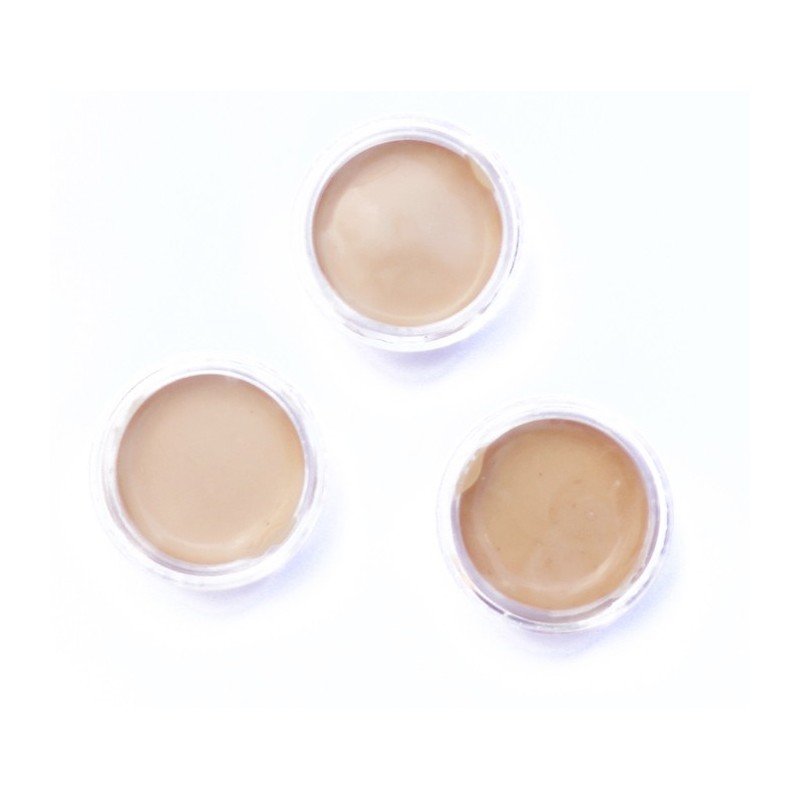 Mėginukai - Natūrali matinė kreminė pudra SPF20 