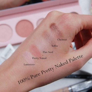 Natūrali paletė akims ir skruostams - Pretty Naked