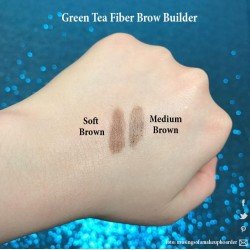 Natūralus antakių tušas / gelis su žaliąja arbata - Soft Brown