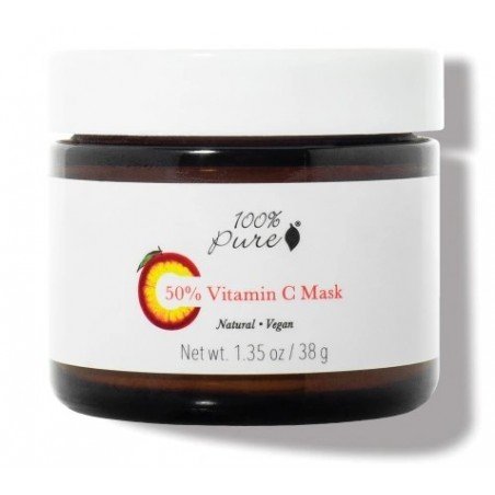 50% Vitamino C veido kaukė