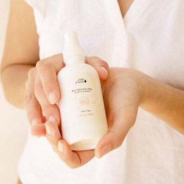 Rožių vandens veido dulksna / purškiklis