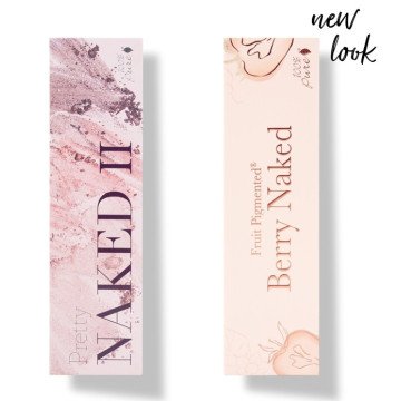 Berry Naked / Pretty NAKED II - Natūrali paletė su uogų ir vaisių pigmentais