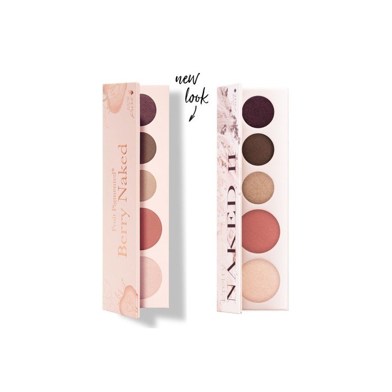 Berry Naked / Pretty NAKED II - Natūrali paletė su uogų ir vaisių pigmentais