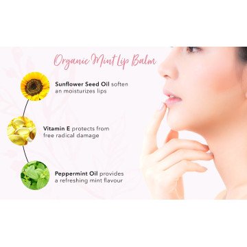 Organic Orange Mint Lip Balm