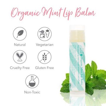 Natūralus Mėtinis lūpų balzamas