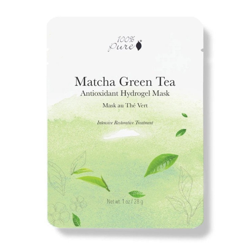 Matcha Green Tea Antioxidant Hydrogel Mask