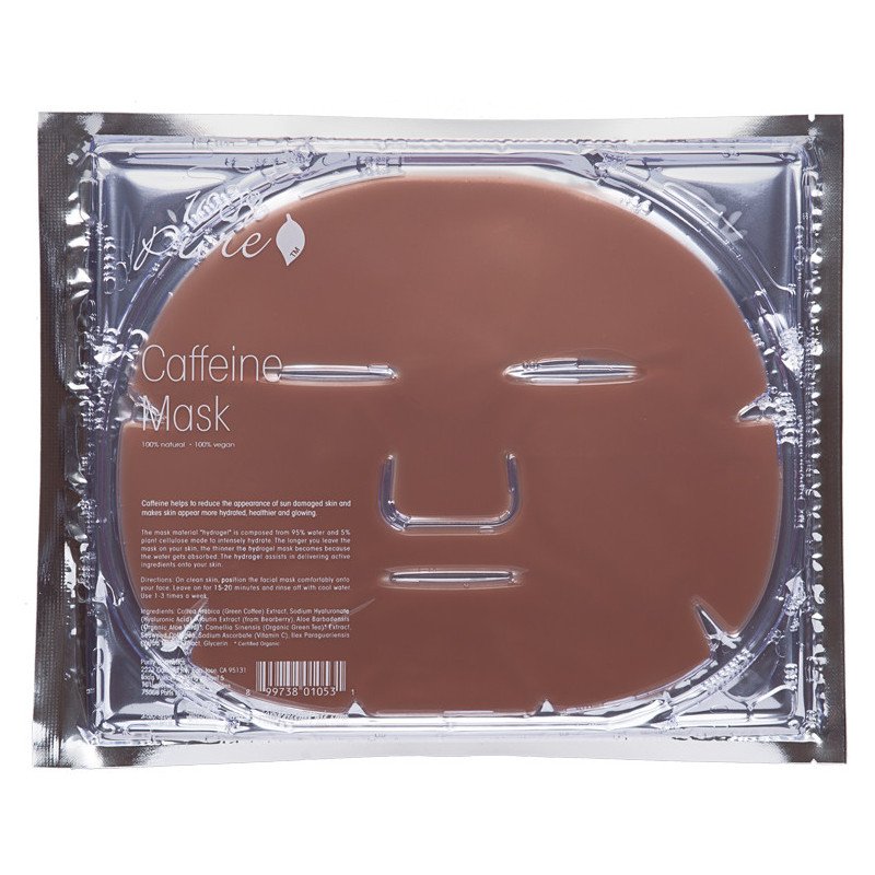 Coffee Caffeine Recovery Hydrogel Mask