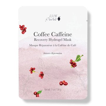 Coffee Caffeine Recovery Hydrogel Mask