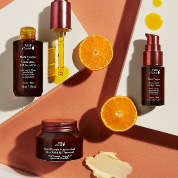 100% Pure Multi-Vitaminų + Antioksidantų koncentruotas naktinis veido kremas