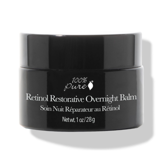100% Pure Retinolio atstatantis naktinis veido balzamas