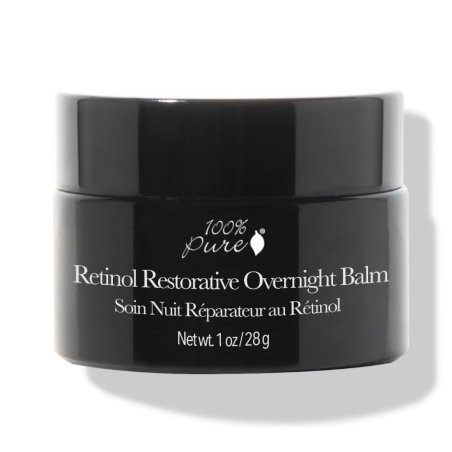 100% Pure Retinolio atstatantis naktinis veido balzamas