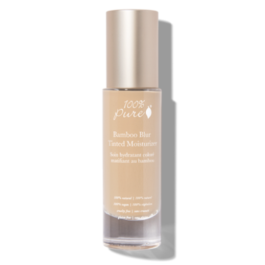 Natūralus 100% Pure drėkinamasis Bamboo kremas suteikiantis atspalvį