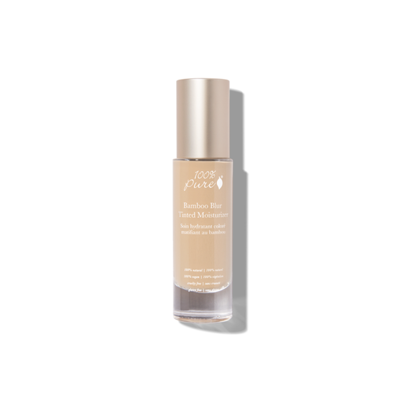 Natūralus 100% Pure drėkinamasis Bamboo kremas suteikiantis atspalvį