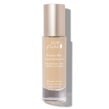 Natūralus 100% Pure drėkinamasis Bamboo kremas suteikiantis atspalvį