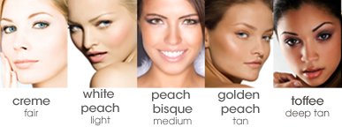 100% Pure Natūralios Kreminės pudos paletė